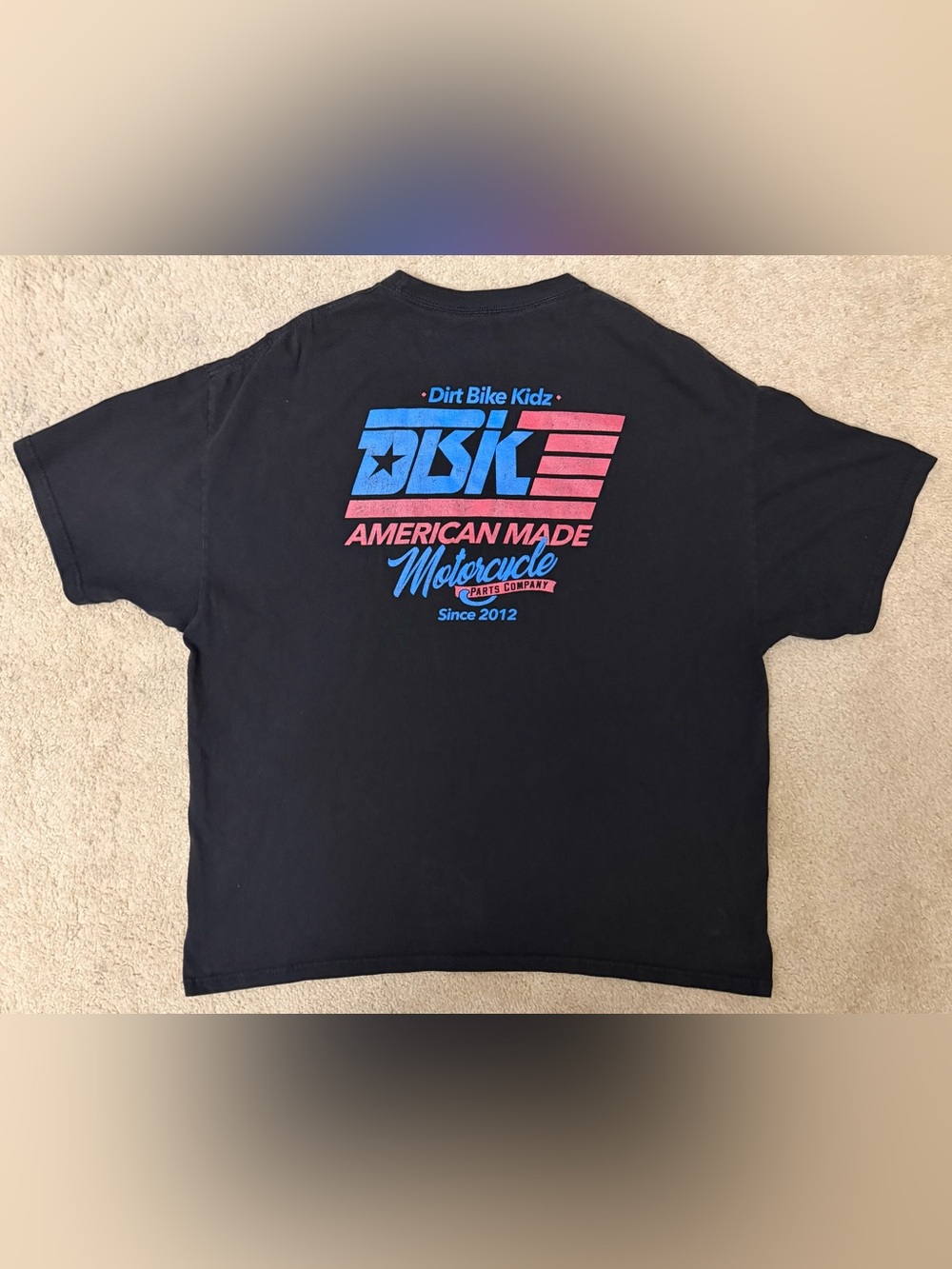 Dirt Bike Kidz DBK American Made Motocross Graphic Tee 2XL